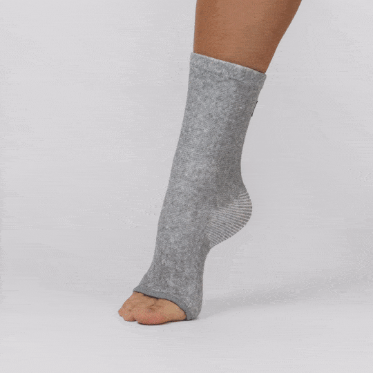 BambooFit Kompressionsstrømper - Naturlig Lindring til Fødder med Smerter, Premium Bambusfibre