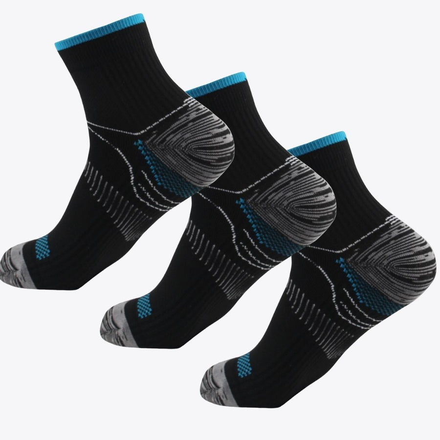 KomfortFit Pro Ankel Kompressionsstrømper | Unisex | Ortopædisk og Modvirker Plantar Fasciitits, Samt Gigtudfordringer