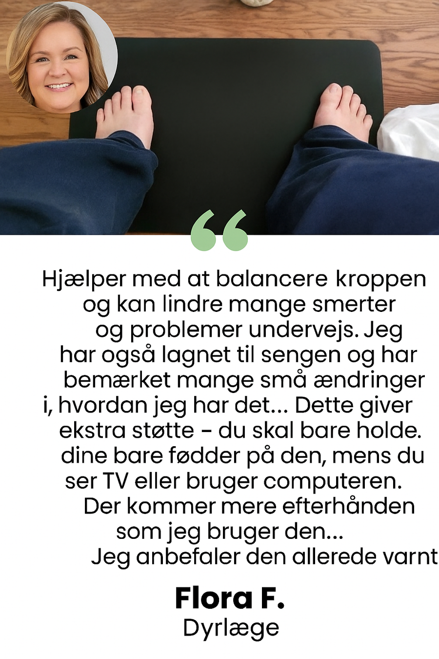 LymfaBølge™ Mat – Din vej til lettere ben og fødder