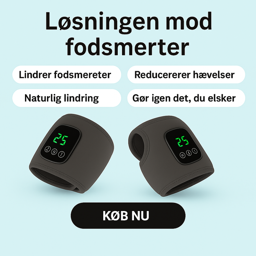 BambooLindern 3-i-1 Fodmassager – Din professionelle smertelindring derhjemme